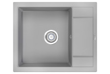 Мойка 600х500мм искусственный камень алюминиум GR-6002