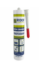 Герметик силиконовый ROOF COMPLECT универсальный 260мл бесцветный																									