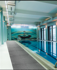 Шашки 0,9м коврик-дорожка пвх против скольжения VORTEX (сер) 4,5мм