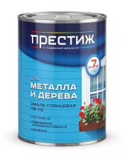 Эмаль ПФ-115 голубая (0,9кг) Престиж