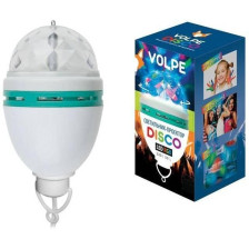 Светильник-проектор VOLPE ULI-Q303 2.5W/RGB WHITE Disco кабель с вилкой ш/к15160