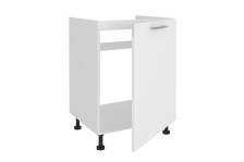 Тумба кухонная под мойку 600х510х820 мм без столешницы Латте Белый