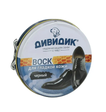 Воск для обуви ДИВИДИК 40мл черный