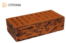 Кирпич лицевой  одинарный "Лава" Строма