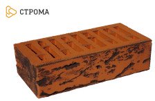 Кирпич лицевой  одинарный "Лава" Строма
