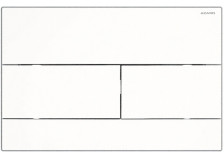 Кнопка смыва AZARIO NEW глянцево-белая квадратная AZ-013,1 к инсталляции AZ-501А и AZ-H401А 