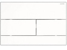 Кнопка смыва AZARIO NEW глянцево-белая квадратная AZ-013,1 к инсталляции AZ-501А и AZ-H401А 
