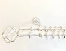 Карниз КОВКА 19/19 мм Белое Золото 2,0