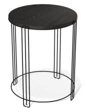 Стол журнальный SHT-CT53-1 сонора/черный муар