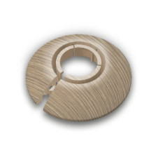 Розетка для труб d=16-22 мм дуб светлый