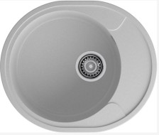 Мойка 570х480 искусственный камень серый GF-UR-857L