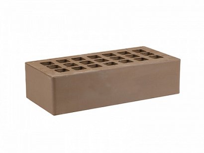 Кирпич лицевой одинарный коричневый Железногорск