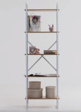 Стеллаж 600х1800 Veneda Balance Белый дуб крафт