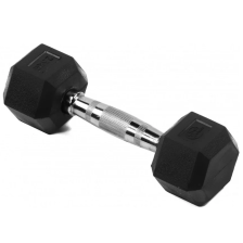 Гантель гексагональная обрезиненная Lite Weights 3178LW 4кг (РЛ)
