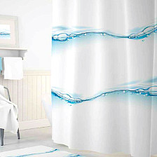 Штора для ванной комнаты 180х200см TROPIKHOME Digital Printed Waterfall полиэстер TRP.SC.DP.waterfall