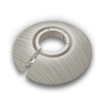 Розетка для труб d=25-34 мм ясень серый