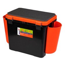 Ящик зимний Helios FoshBox 19л оранжевый односекционный