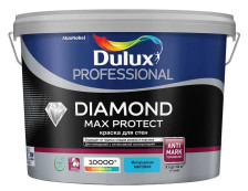 Краска интерьерная Diamond Max Protect матовая BW (9л) Dulux