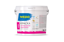 Краска для стен и потолков WD3 (6кг) WEDO