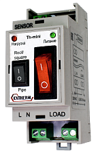 Термостат EXTHERM Th-Mini 2 в 1 с датчиком температуры для антиобледенения кровли или обогрева трубопроводов