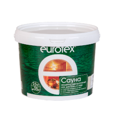 Лак для дерева с воском Eurotex-Сауна (0,9кг)