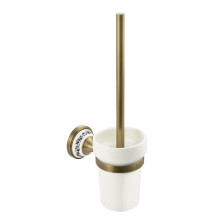 Ерш для унитаза в стакане BRIMIX бронза/керамика 94162