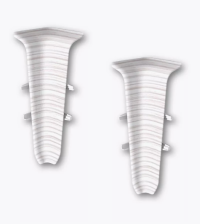 Угол внутренний Идеал Деконика ясень бьянко 70 мм