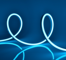 Неон гибкий 14х26мм 2835/120 LED 7W/m 220V синий