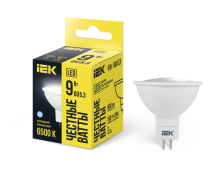 Лампа светодиодная GU5.3 220V 9W/6500 MR-16 IEK