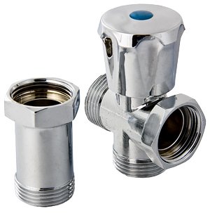 Вентиль–тройник для подключения сантехприборов 3/4" VT.230