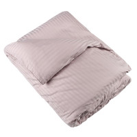 Пододеяльник HoReCa страйп-сатин Размер: 205х217, Цвет: Бежевый