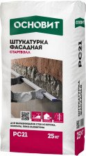 Штукатурка фасадная Стартвэлл PC21 (25кг) Основит