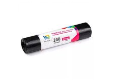 Мешки для мусора 240л 5шт повышенной прочности Юпласт