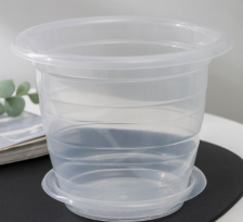 Горшок для орхидей Д13М 13х11см прозрачный 1л 066068