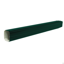 Труба прямоугольная зеленая 1м