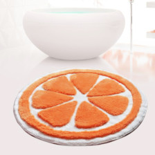 Коврик для ванной комнаты CASTAFIORE Akryl Pro Forma Portakal 90х90см оранжевый  CST.08/90х90.PORT-OR