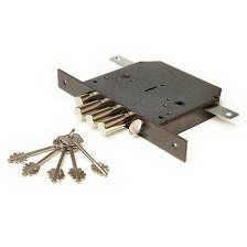 Замок врезной Герион ЭТАЛОН-РЗТ (б/р/о) левый (280)