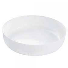 Блюдо 26 см глубокое Дивали белый/Diwali N6416