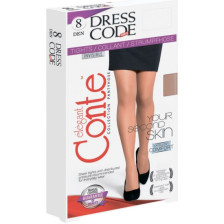 Колготки Conte Dress Code 8 den р 4 bronzo