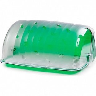 Хлебница пластмассовая Санти зеленый ИК03111000