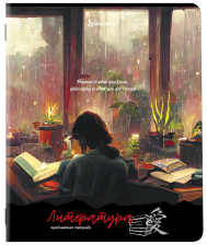 Тетрадь предметная 48 л Brauberg ANIME GIRLS Литература