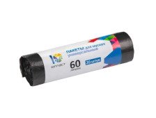 Мешки для мусора 60л 20шт Универсальные Юпласт
