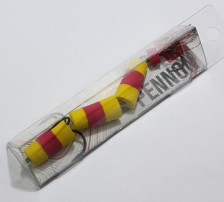 Приманка джиговая LJ PENNON 130 желтый/красный/желтый в блистере FB3002321