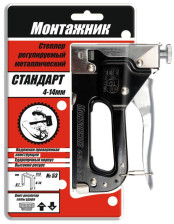 Пистолет скобозабивной 4-14мм Монтажник Стандарт 600302