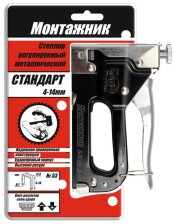 Пистолет скобозабивной 4-14мм Монтажник Стандарт 600302