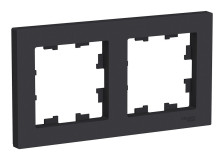 Рамка 2-м Atlas Design ATN001002 карбон