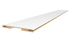 Добор 100 мм телескоп белый матовый (Zadoor)