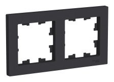 Рамка 2-м Atlas Design ATN001002 карбон
