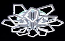 Люстра СТ МС-LI8463/6+6 CR (RGB) 180W D775 H120мм 3000-4000K 