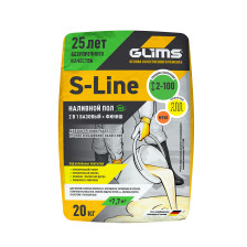 Пол наливной S-Line (20кг) GLIMS